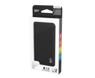 Silicon Power Power Bank 5000 mAh, 2.1A (czarny) - 526684 - zdjęcie 1